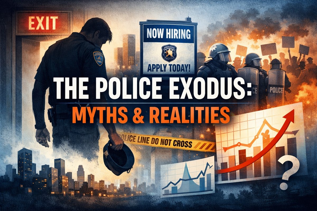 What the Data Actually Show About the Post-2020 Police Staffing Crisis